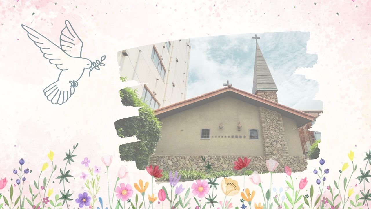 周陽教会ハト背景画像